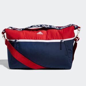 Adidas USA NWT Volleyball Women’s Red and Blue Studio lll Duffle Gym Bag